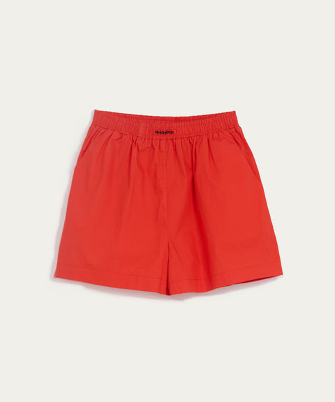 Cotton Shorts - Red