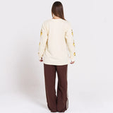 Island Sports Club LS Tee - Soft Butter