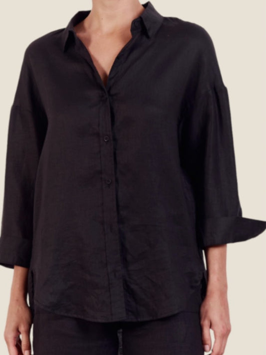 Boyfriend Shirt - Black