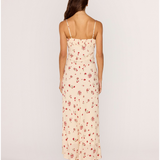 CLEMENCE BIAS MIDI DRESS - Floral