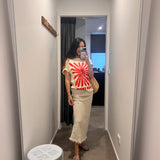 Linen Slip Skirt