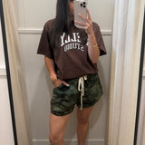 Dark Camo Stripe Shorts
