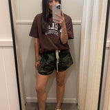 Dark Camo Stripe Shorts