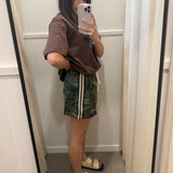 Dark Camo Stripe Shorts