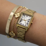 Ladies Analog Gold tone Watch - LTPV007G-9B