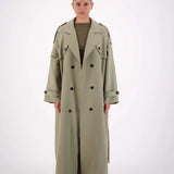 Serena Trench - Sage