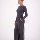 Gigi Trouser - Steel Grey