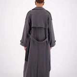 Serena Trench - Steel Grey