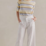 Jude Linen Pants - White