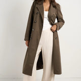 Kensington Trench Coat - Khaki