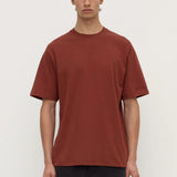 Knox Oversize Tee - Burnt Amber