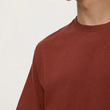 Knox Oversize Tee - Burnt Amber