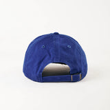 Blue cap on a white background