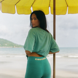 Lita Bike Short - Coastal Water Blue