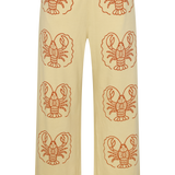 Lita Lobster Leize Pant - Butter Yellow