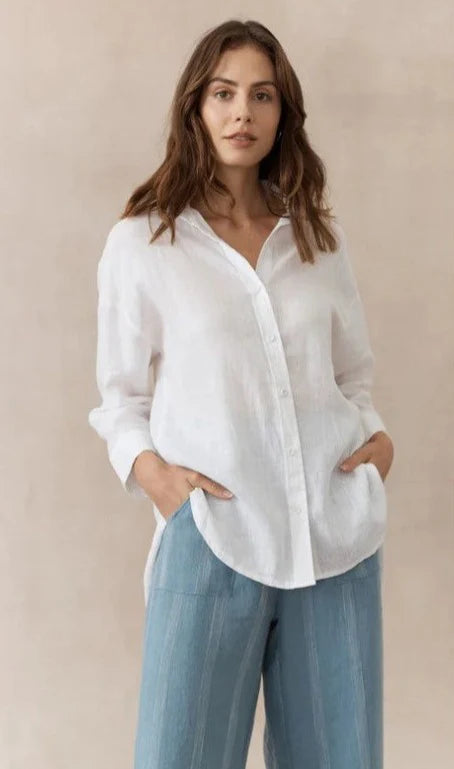 Boyfriend Shirt - White