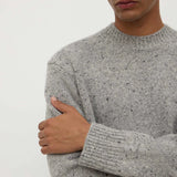 Lief Wool Blend Knit - Grey Marle
