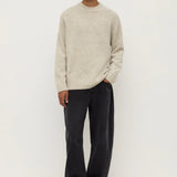 Lief Wool Blend Knit - Oat Marle