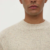 Lief Wool Blend Knit - Oat Marle