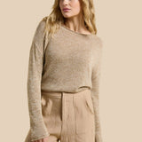 Melange Spring Knit - Taupe