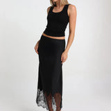 Luella Maxi Skirt - Black