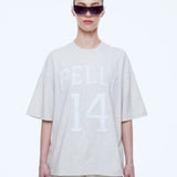 Maeve Heavy Tee 14th St - Oat Marle
