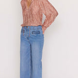 Yasmin Blouse - Boho Floral