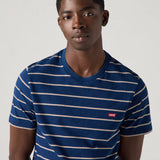 Original HM Tee - Indigo Stripe
