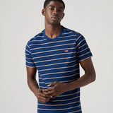 Original HM Tee - Indigo Stripe