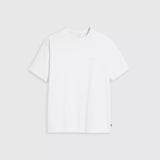 Red Tab Vintage T-Shirt - White