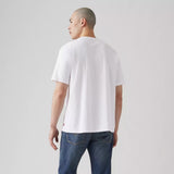 Red Tab Vintage T-Shirt - White