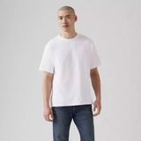 Red Tab Vintage T-Shirt - White