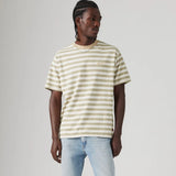 Red Tab Vintage Tee - Break Stripe Paloma