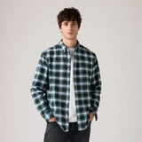 Authentic Button Down - Raffa Plaid Dark Green