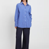 The Florence Shirt - Blue/White
