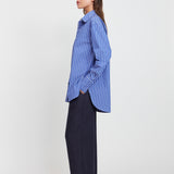 The Florence Shirt - Blue/White