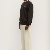 Mens Origin Logo Fleece - Washed Black