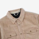 Quilted Cord Jacket - Sand