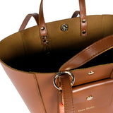 Note Leather Bag - Tan