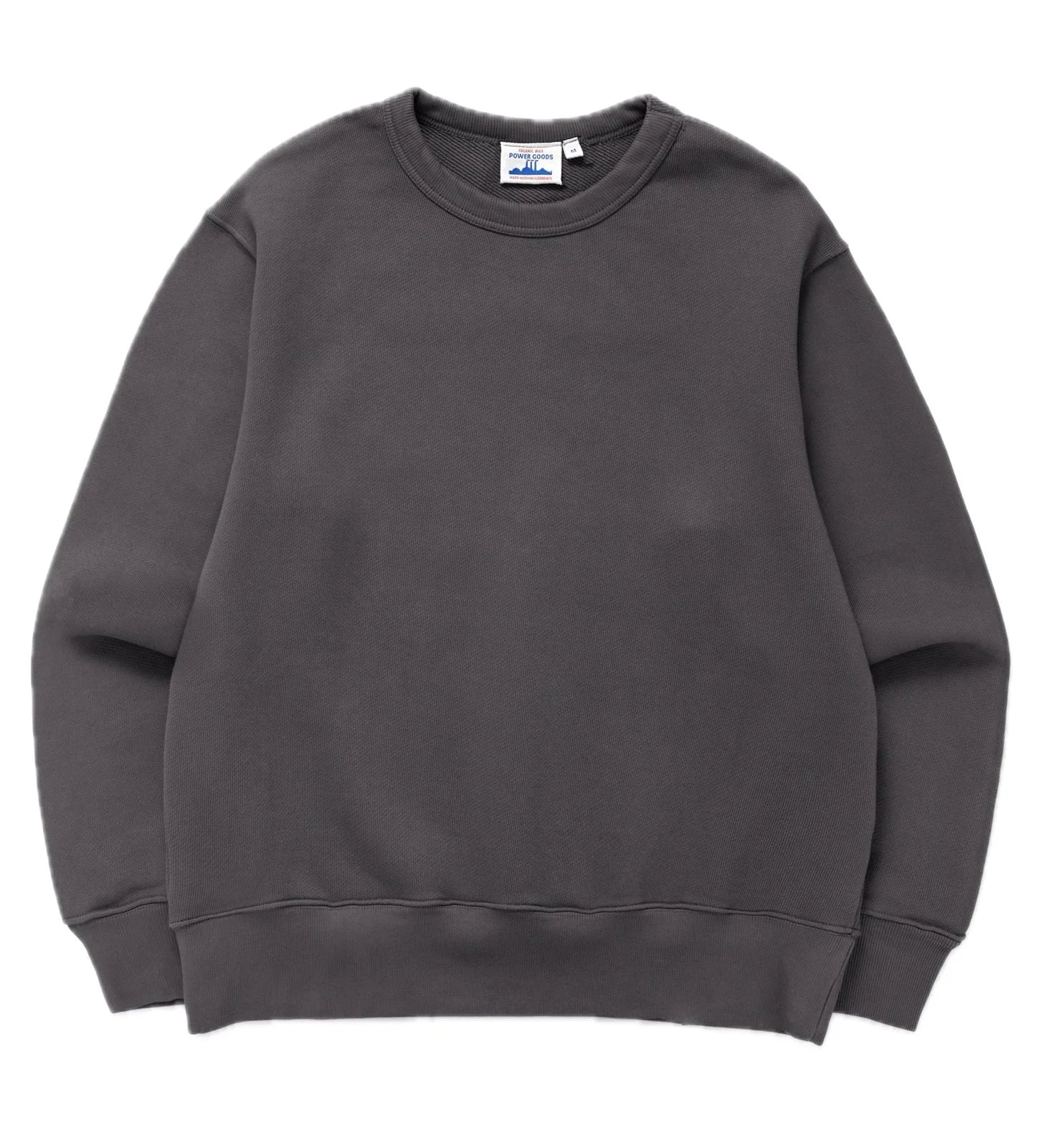 Gray sweatshirt on a white background