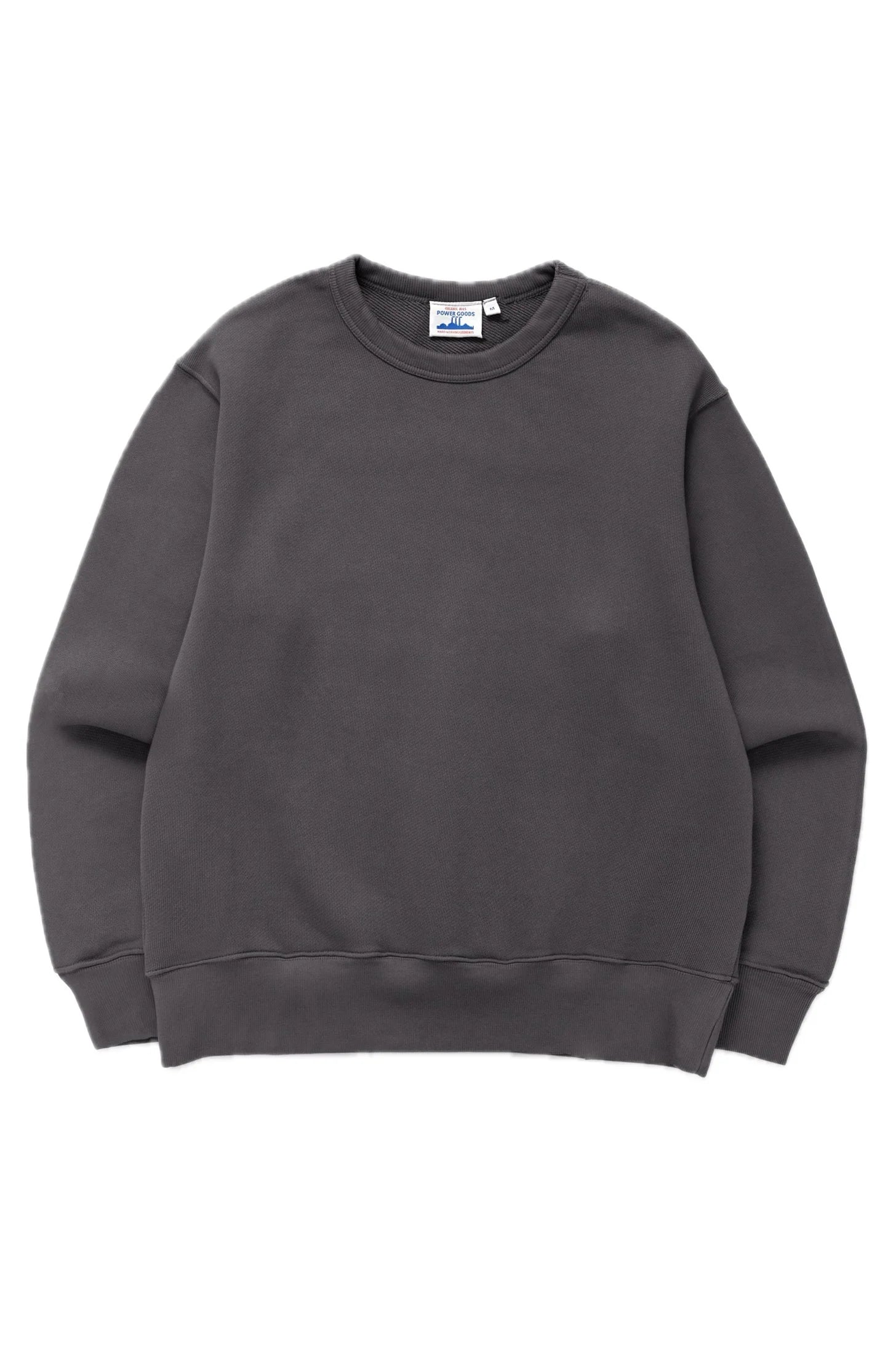 Gray sweatshirt on a white background