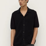 Peyton Knit Shirt - Black
