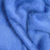 Quinn Cashmere Crew Neck Knit - Azure Blue
