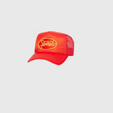 Red Satin Spesh Trucker Hat
