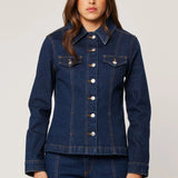 Celeste Jacket - Riley Blue