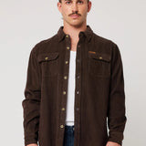Trailer Chunky Cord Shirt - Brown