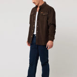 Trailer Chunky Cord Shirt - Brown