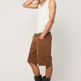 Big Electric Canvas Short - Caramel