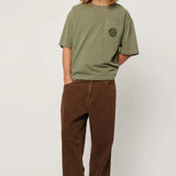 Big Suns Up Tee - Light Lime