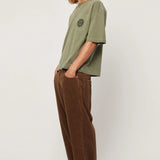 Big Suns Up Tee - Light Lime